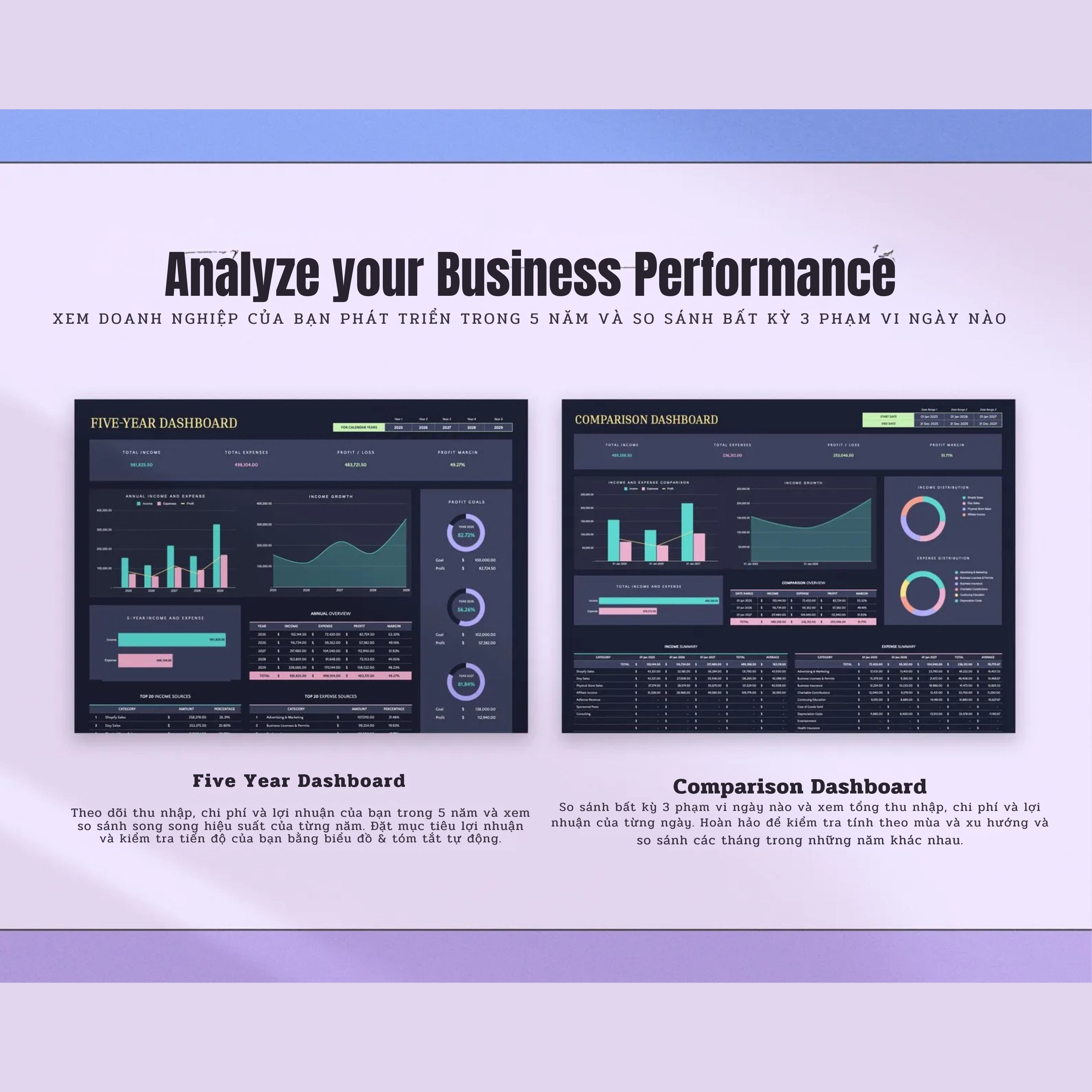 Theo Dõi Tài Chính Thông Minh (Dark Mode - Version 3.0) - Ảnh 7