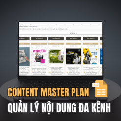 CONTENT MASTER PLAN 2025 –Quản lý & Báo Cáo Content Hiệu Quả
