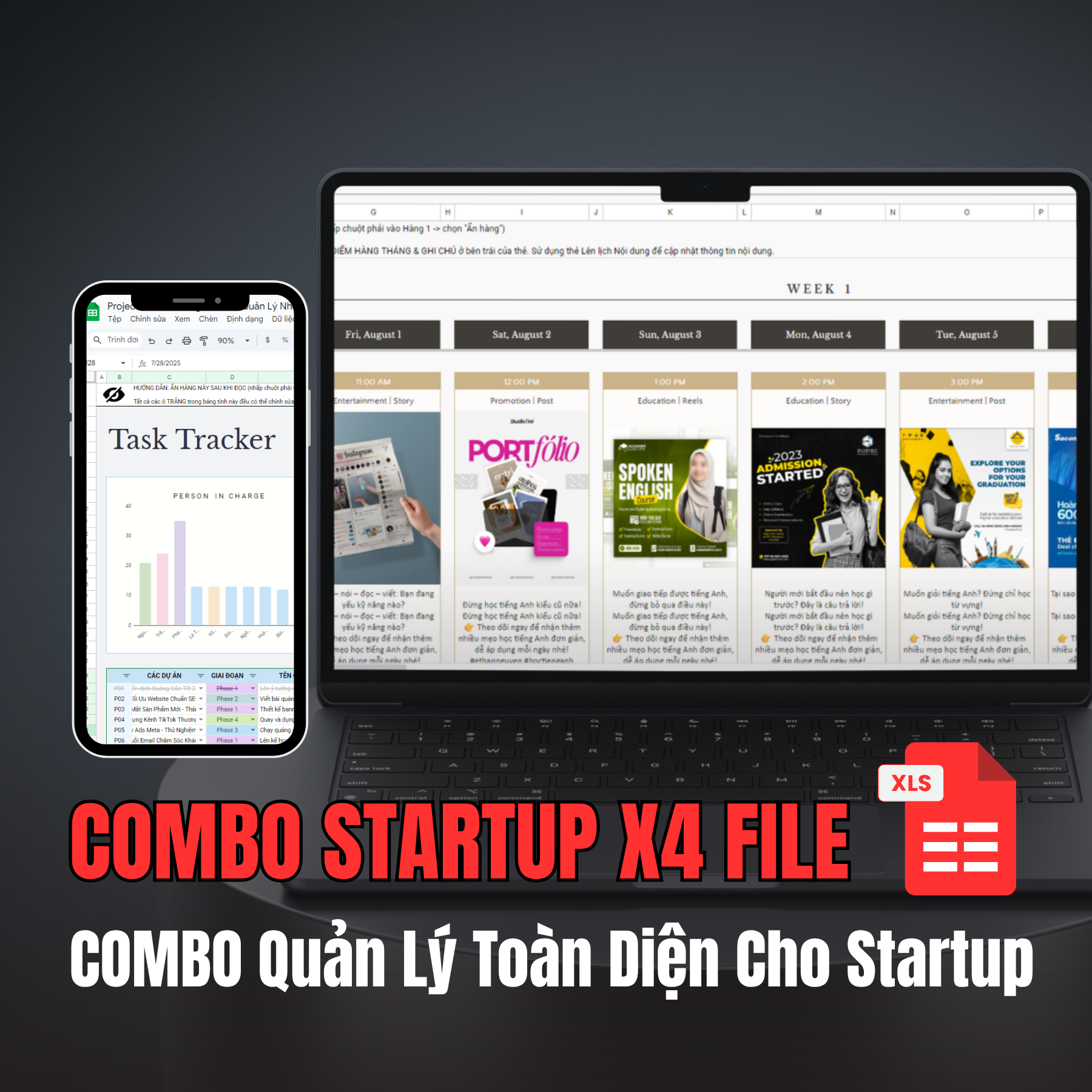 COMBO Quản Lý Toàn Diện Cho Startup - Kinh Doanh Online & Take Away