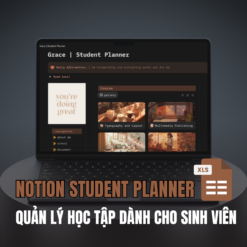 📒Notion Student Planner - QUẢN LÝ HỌC TẬP DÀNH CHO SINH VIÊN