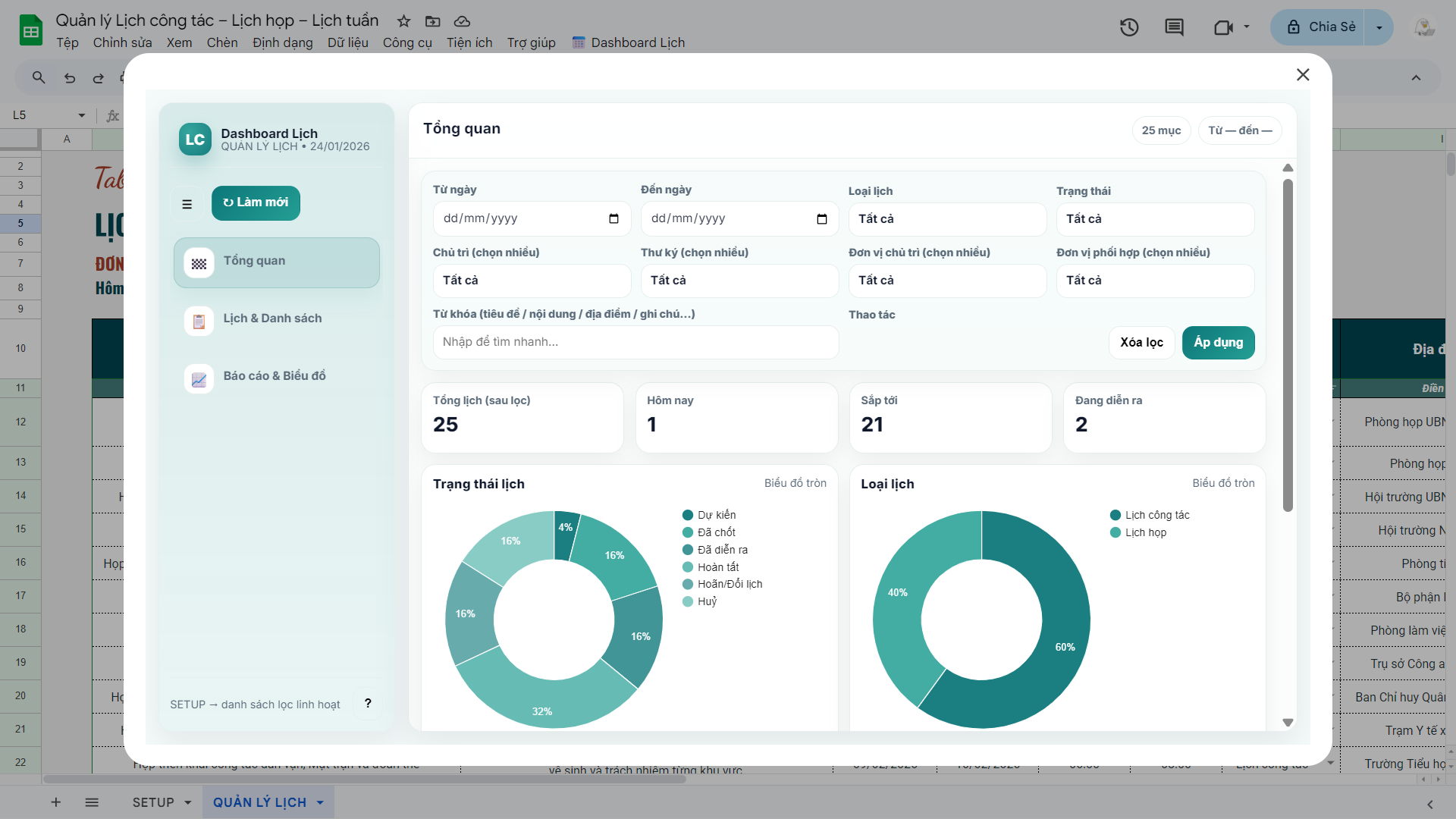 QUẢN LÝ LỊCH CÔNG TÁC QUẢN LÝ LỊCH HỌP - CÔNG TÁC DÀNH CHO SẾP, LÃNH ĐẠO - Ảnh 7