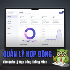 File Quản Lý Hợp Đồng Thông Minh (Có Cảnh Báo & Báo Cáo)