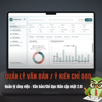 THEO DÕI Ý KIẾN CHỈ ĐẠO, CÔNG VIỆC, VĂN BẢN QUẢN LÝ VĂN BẢN / CHỈ ĐẠO 2.0