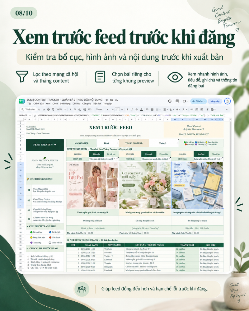 CONTENT TRACKER – QUẢN LÝ & THEO DÕI NỘI DUNG 12 THÁNG - Ảnh 9