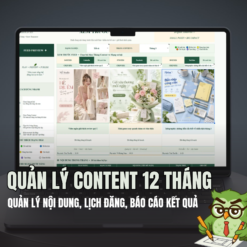 CONTENT TRACKER – QUẢN LÝ & THEO DÕI NỘI DUNG 12 THÁNG
